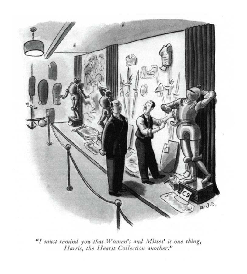 The Hearst Collection Drawing by Robert J Day