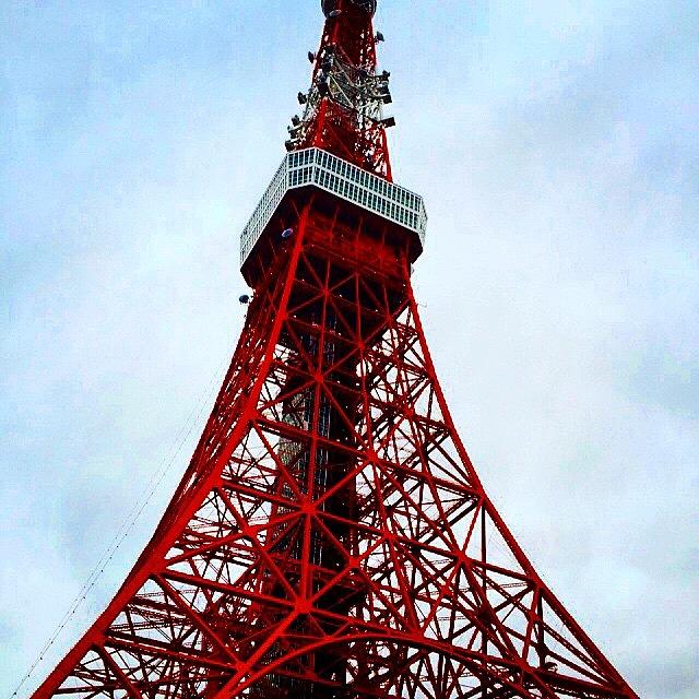 Tokyo Skyline Photograph - Tokyo Tower by Flower Foryou