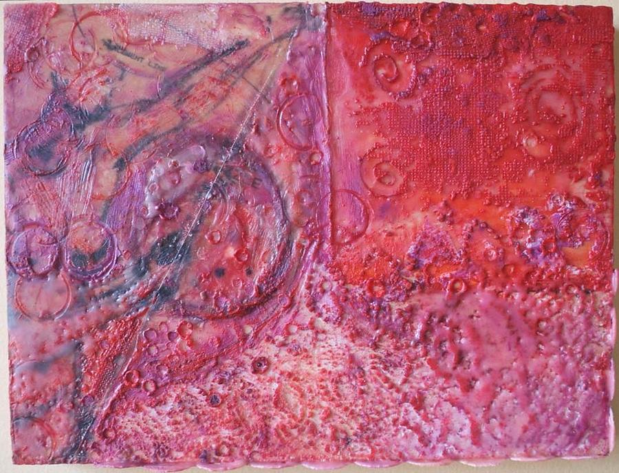 Encaustic Painting - I Pull My Own Strings by Darcy Schultz