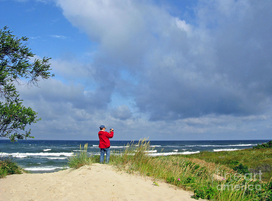 Landscape Photograph - I See The Sea. Juodkrante. Lithuania by Ausra Huntington nee Paulauskaite