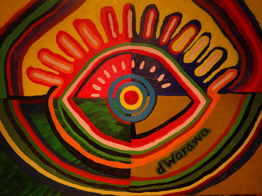 I See You 2 Painting by Douglas W Warawa