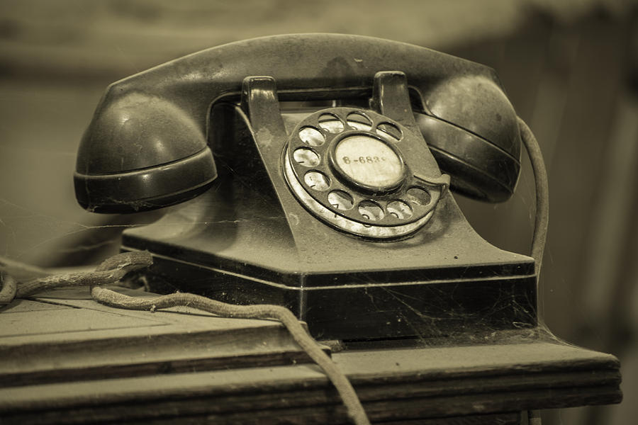 Telephone Photograph - I Still Dial by Diego Re