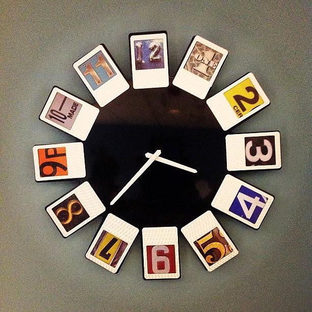 Cool Photograph - I Thought This Was A Pretty Cool Clock by Kelly Solarz