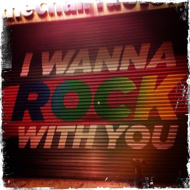 I Wanna Rock With You. Bowery Photograph by Bonnie Natko