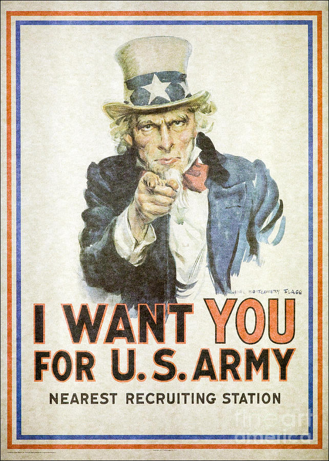 I Want You For U.S. Army Photograph by B Christopher - Fine Art America