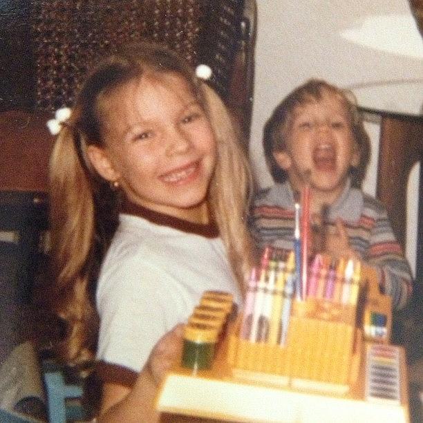 Tbt Photograph - I Was Pretty Excited About That Crayola by Kristen  Beard