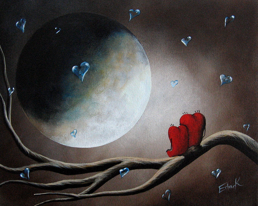 I Will Always Be Beside You by Shawna Erback Painting by Moonlight Art Parlour