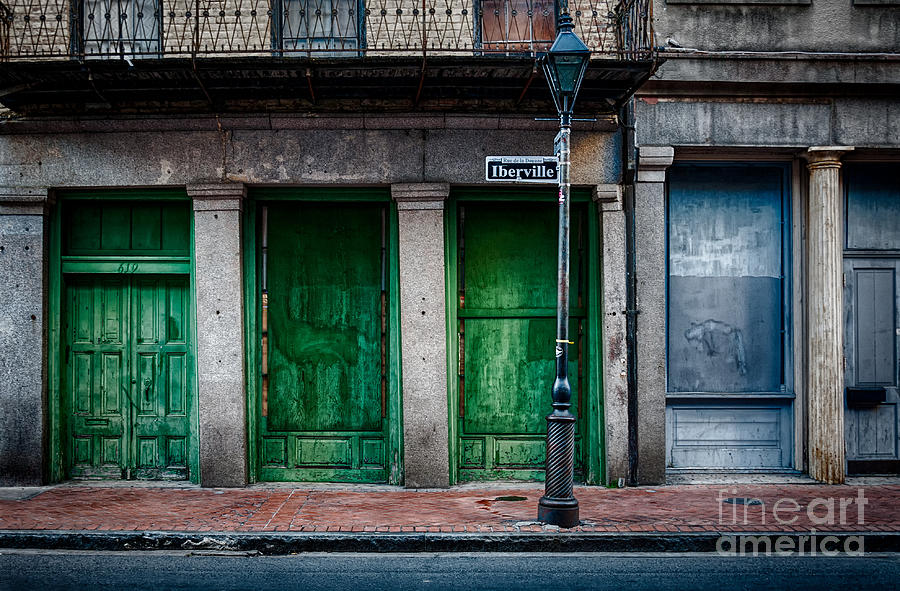Iberville Street in French Quarter NOLA Photograph by Kathleen K Parker