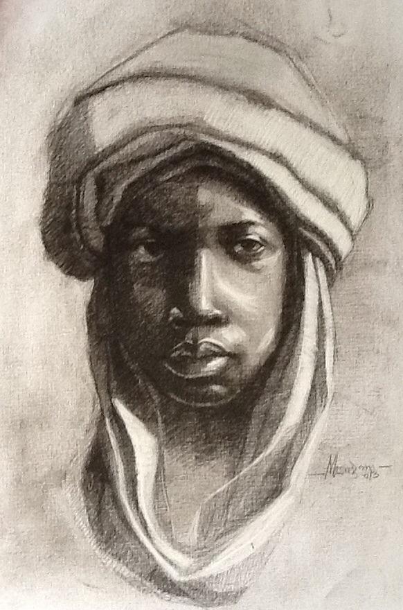 Ibrahim Painting by Adebanjo Mesagan