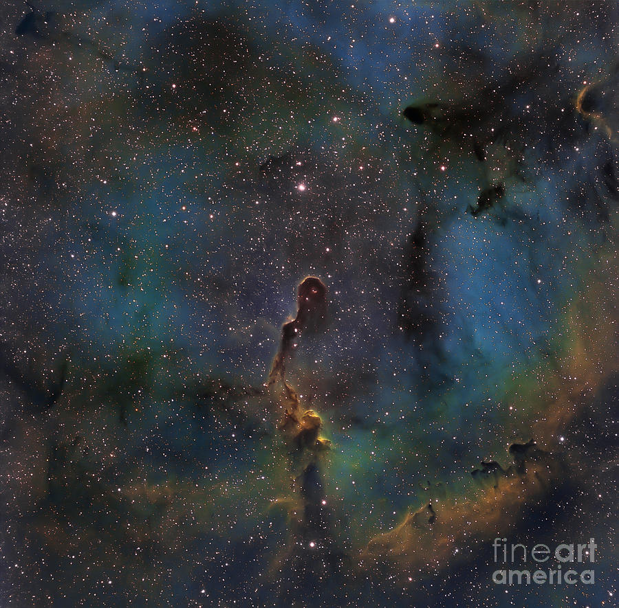 Interstellar Photograph - Ic 1396, The Elephant Trunk Nebula by Michael Miller