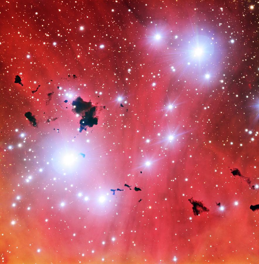 Ic 2944 Nebula Photograph by European Southern Observatory