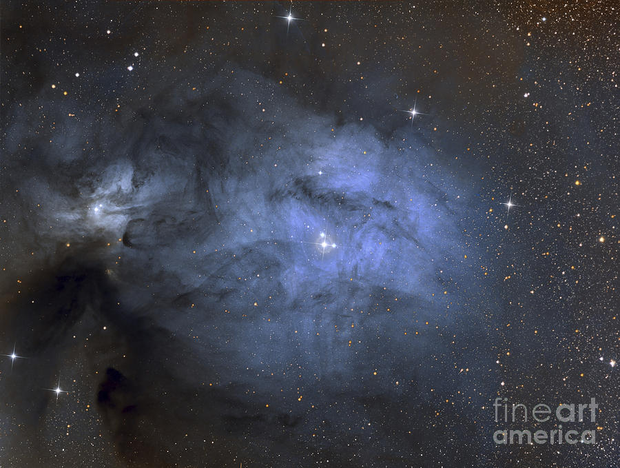 Ic 4603 Is A Blue Reflection Nebula Photograph by Roberto Colombari