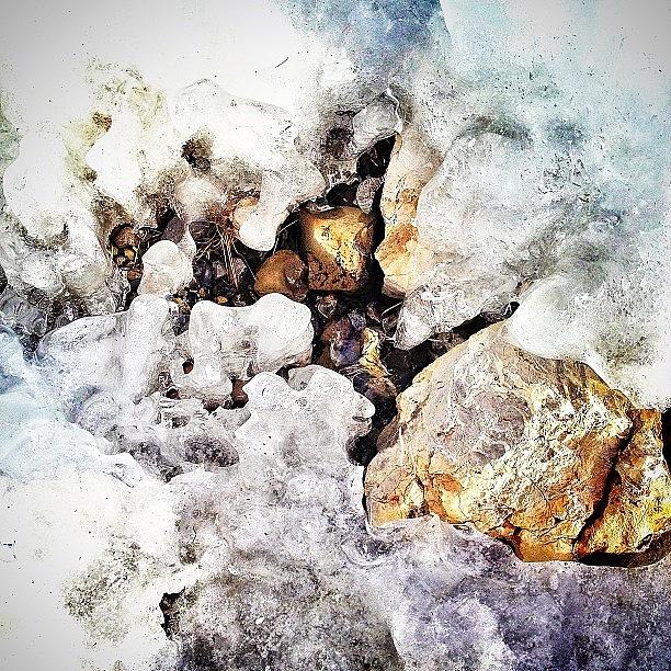 Winter Photograph - Ice 2
#blue #white #ice #beautiful by Amar Geddon