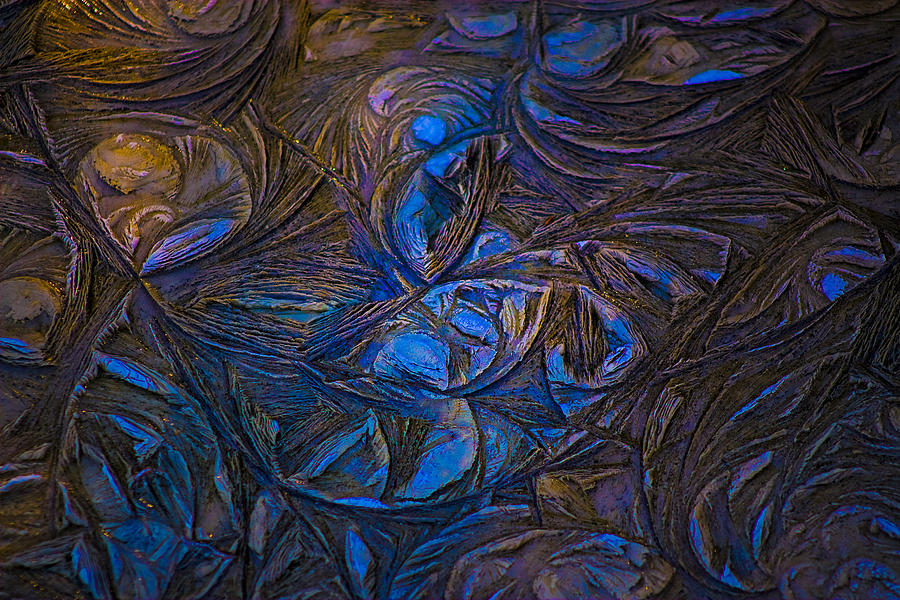 Ice Abstract Photograph
