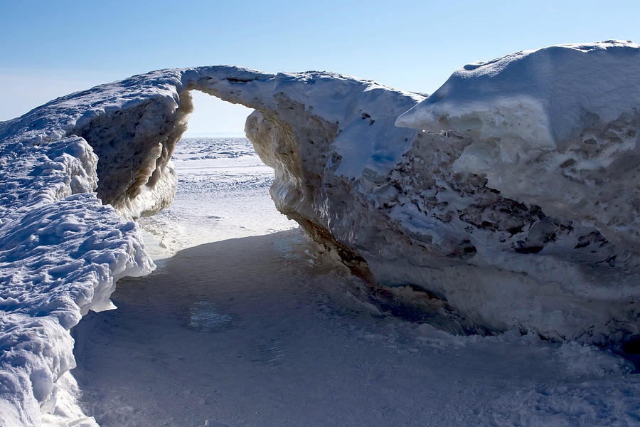 Ice Arch Photograph by Kim French