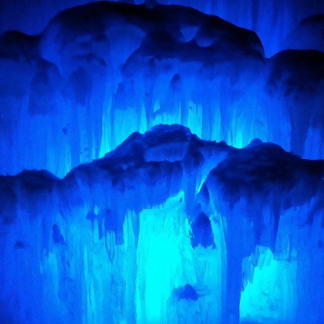 Winter Photograph - Ice Cave by Danielle Godfrey