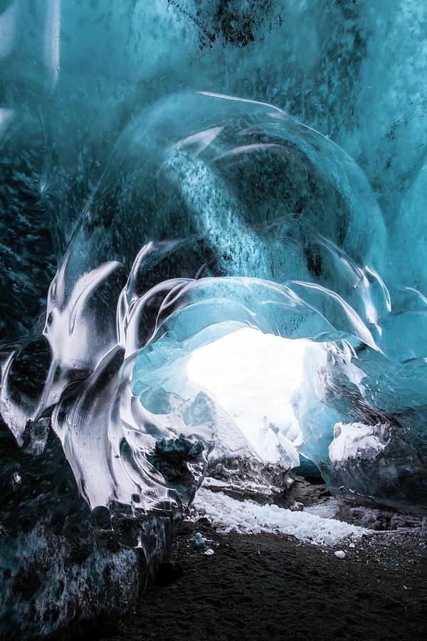 Ice Cave Entrance Photograph by Dr Juerg Alean