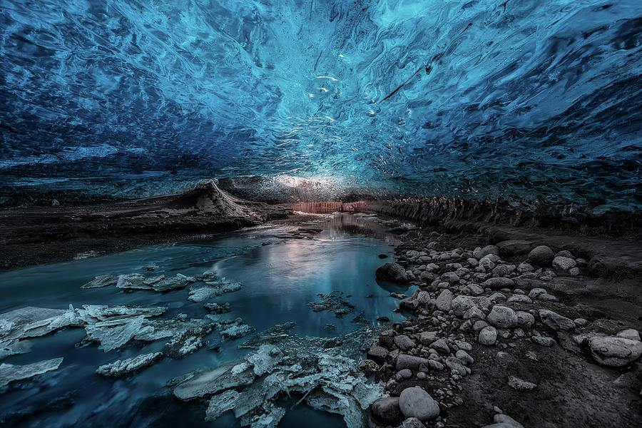 Ice Cave Photograph by Javier De La