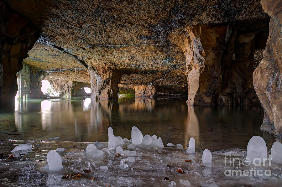 Ice Cave Photograph by Rick Kuperberg Sr
