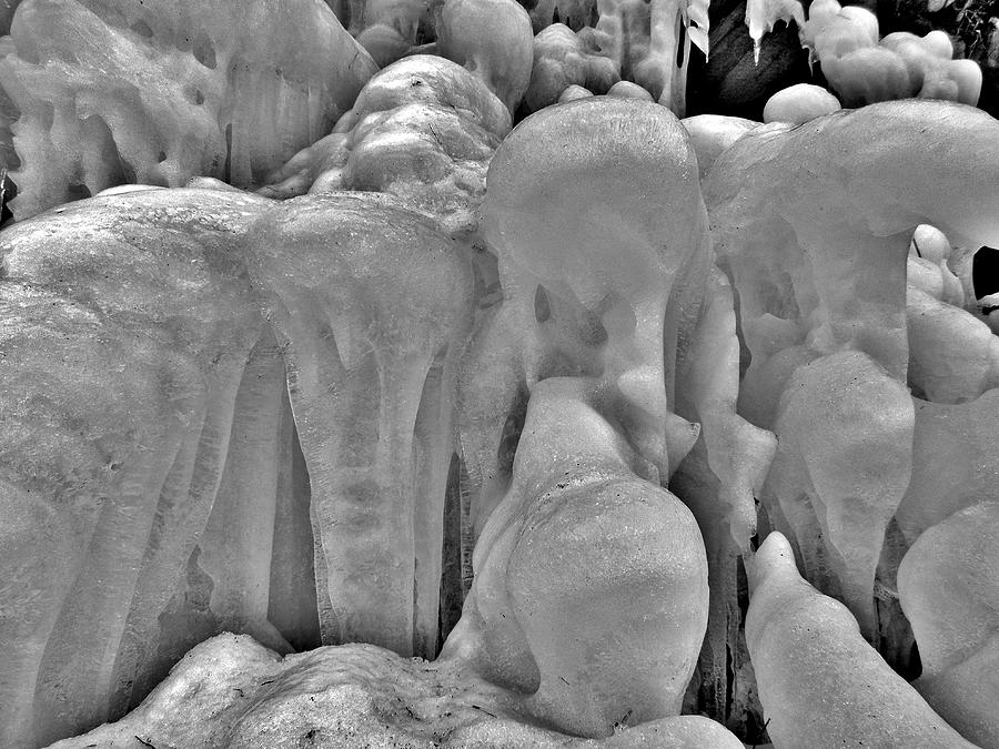 Ice Covered Ice Photograph by Hominy Valley Photography