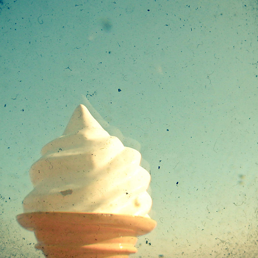 Ice Cream Photograph - Ice Cream by Cassia Beck