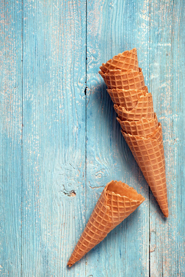 Ice Cream Cones Photograph by Barcin