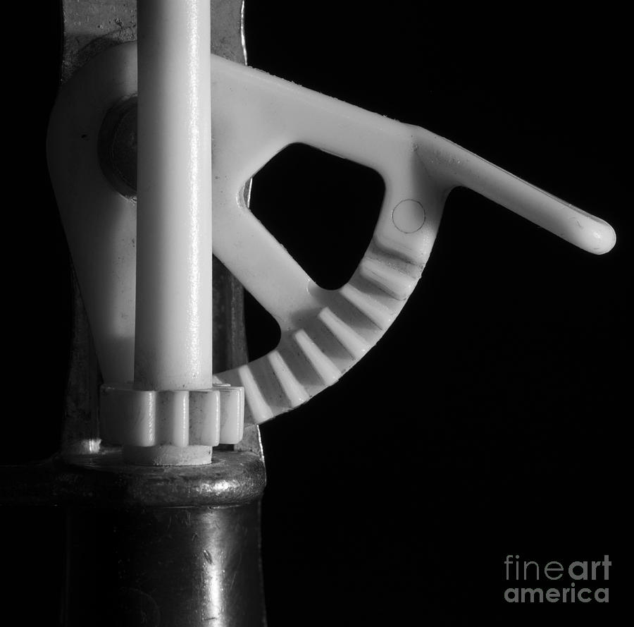 Ice Cream Scoop Black and White Photograph by Art Whitton