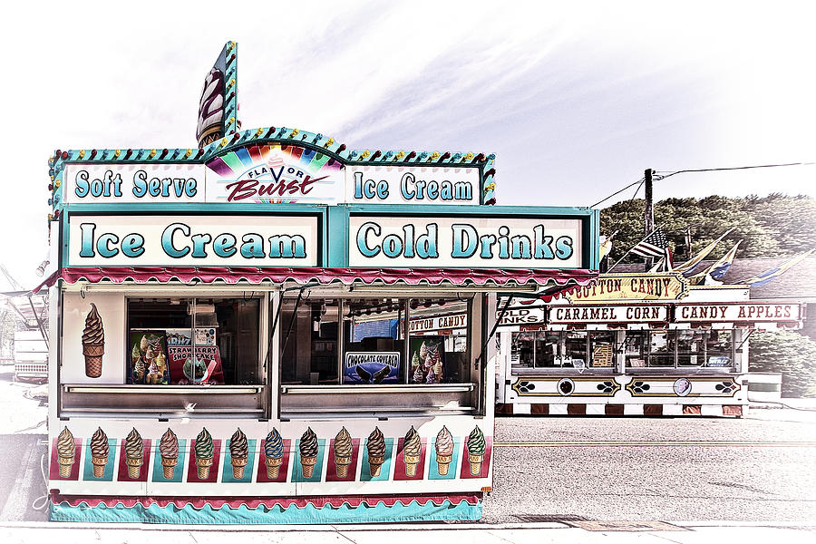 Ice Cream Stand Photograph by Marcia Colelli