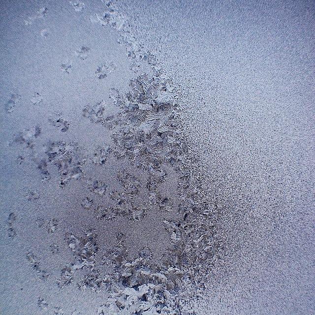 Winter Photograph - Ice Crystals #ice #frozen #winter | by Jacqueline Anderson-Mendoza