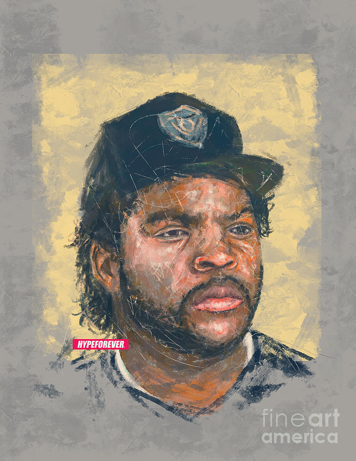 Ice Cube Painting Digital Art by Alexis Seeney Fine Art America