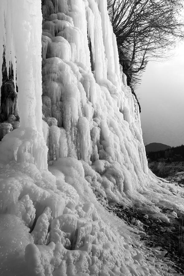Ice Curtain Photograph by Michele Cornelius