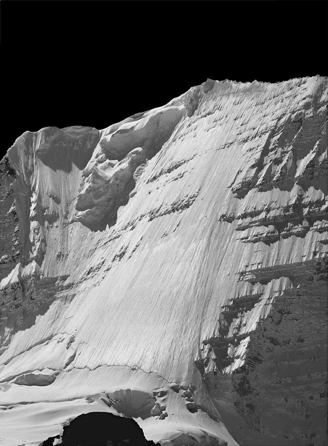 102489-E-Ice Face Mt. Robson Photograph by Ed  Cooper Photography