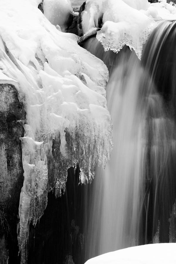 Ice Falls Photograph by Brad Brizek