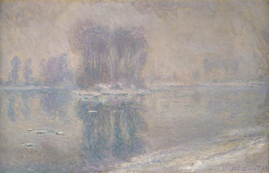 Claude Monet Painting - Ice Floes by Claude Monet