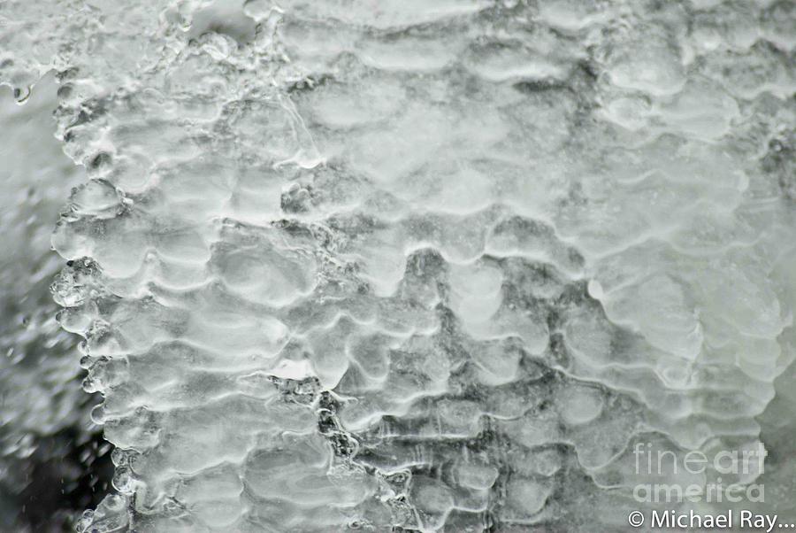 Ice Photograph - Ice Formations by Optical Playground By MP Ray