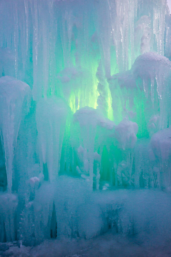 Ice Glow Photograph by Christie Kowalski
