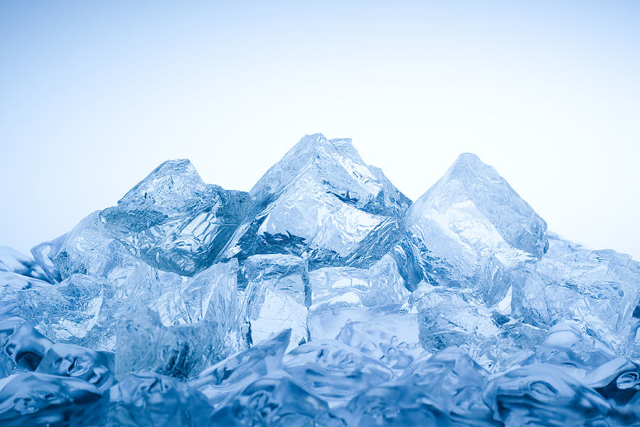 Ice mountain Photograph by MarsBars