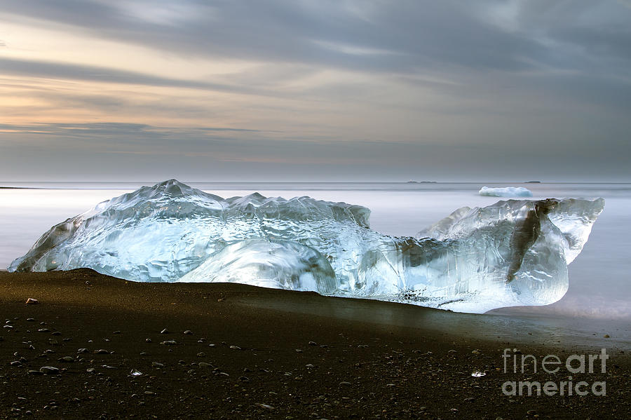 Ice On The Beach Photograph by Gunnar Orn Arnason