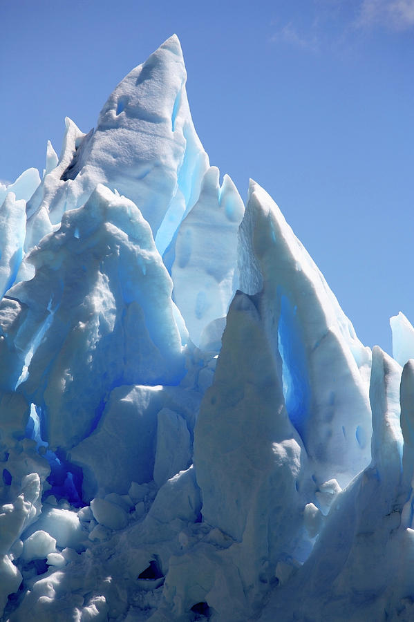 Ice Peaks On A Glacier by Steve Allen/science Photo Library