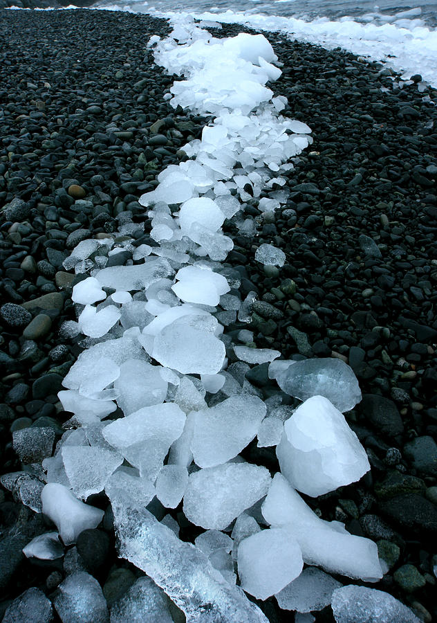 Ice Pebbles Photograph by Amanda Stadther