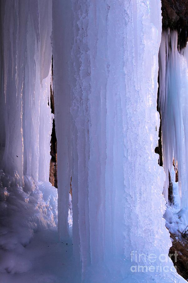 Ice Pillars Photograph by Adam Jewell