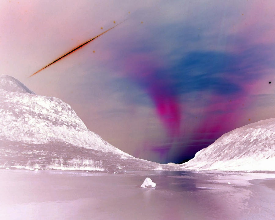 Ice Planet Digital Art by Gail Daley