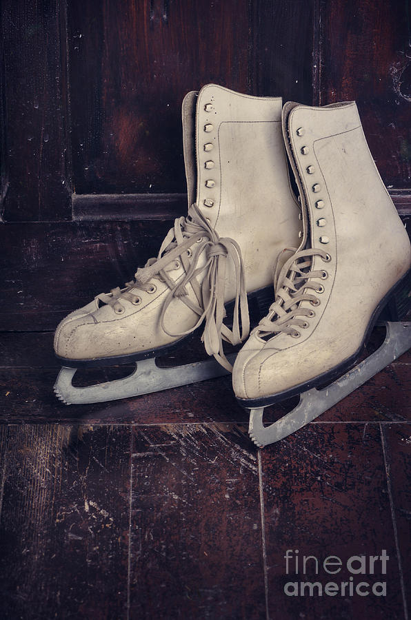 Vintage Photograph - Ice Skates by Jelena Jovanovic