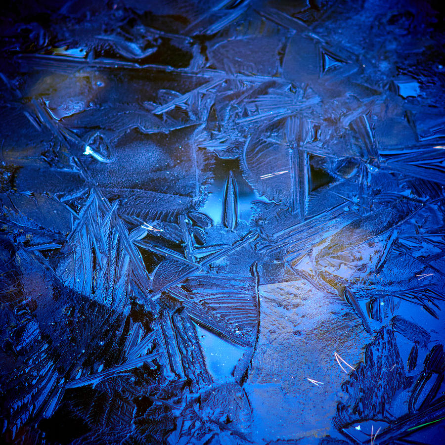 Ice slace Photograph by Jouko Lehto