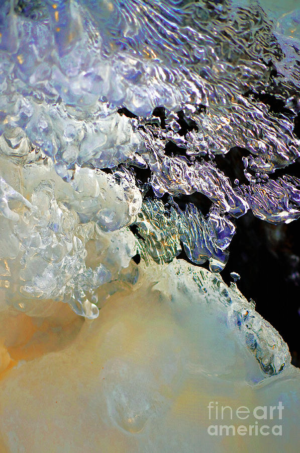 Ice Transformation III Photograph by Gwyn Newcombe