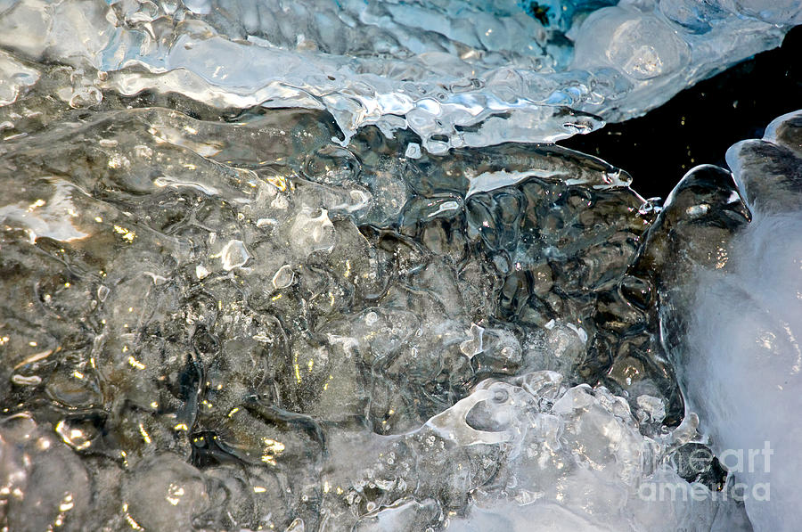 Ice Transformation IV Photograph by Gwyn Newcombe