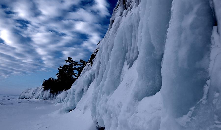 Ice Walled Photograph by Tim Beebe