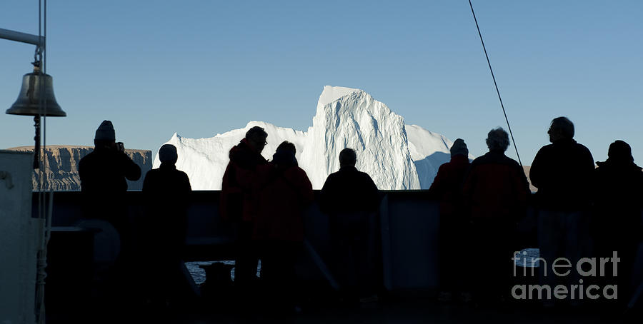 Iceberg ahoy... Photograph by Nina Stavlund