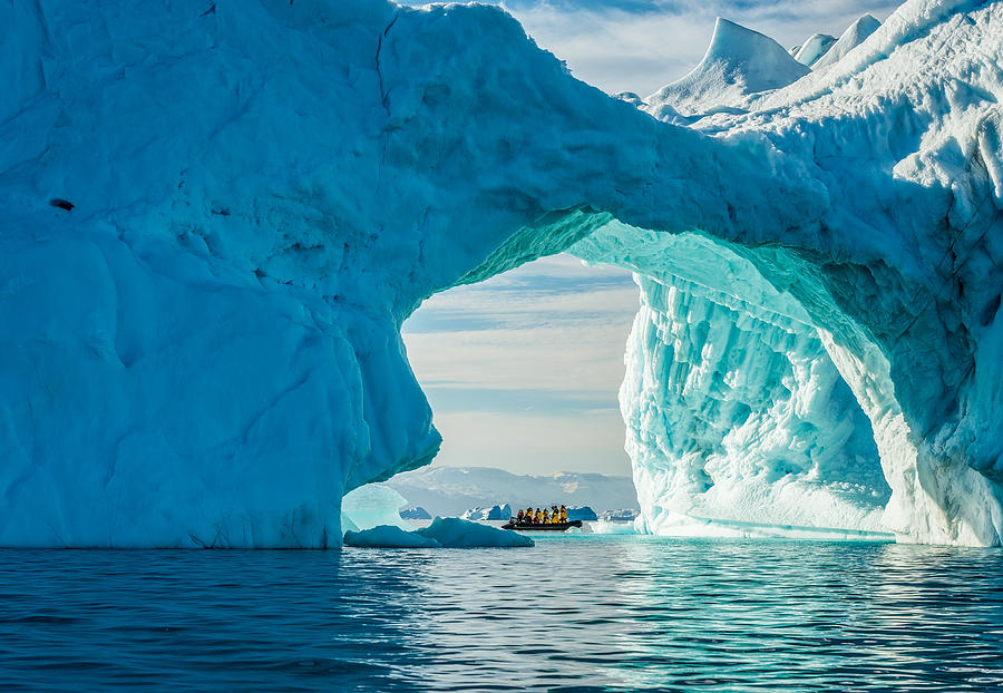 Iceberg Arch - Greenland Travel Photograph Photograph by Duane Miller