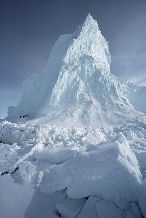 Iceberg Arctic Photograph by Flip Nicklin